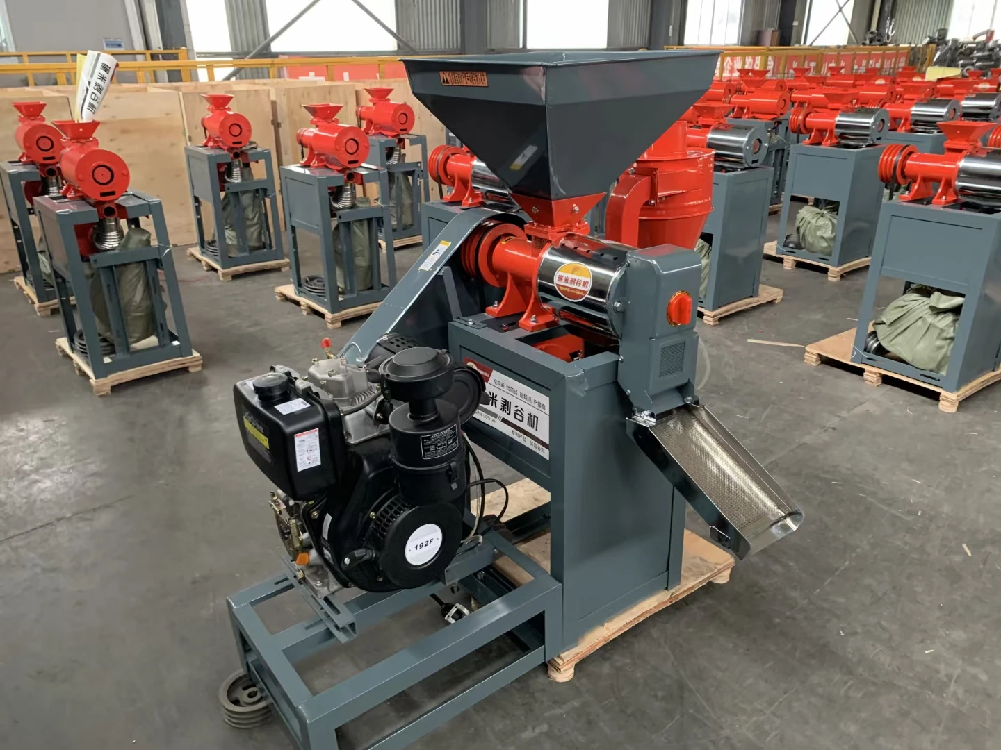 Portable Home Small Scale Rice Mill Machine Combined Grain Hulter Paddy Husk Removing Rice Polisher Corn Peeler Crusher Motor