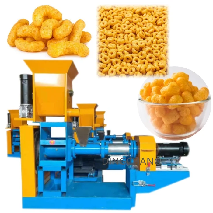 Wholesale	mixed Grain Puffing Machine	popcorn Chicken Machine Maize Popping	kurkure Making Machine Price