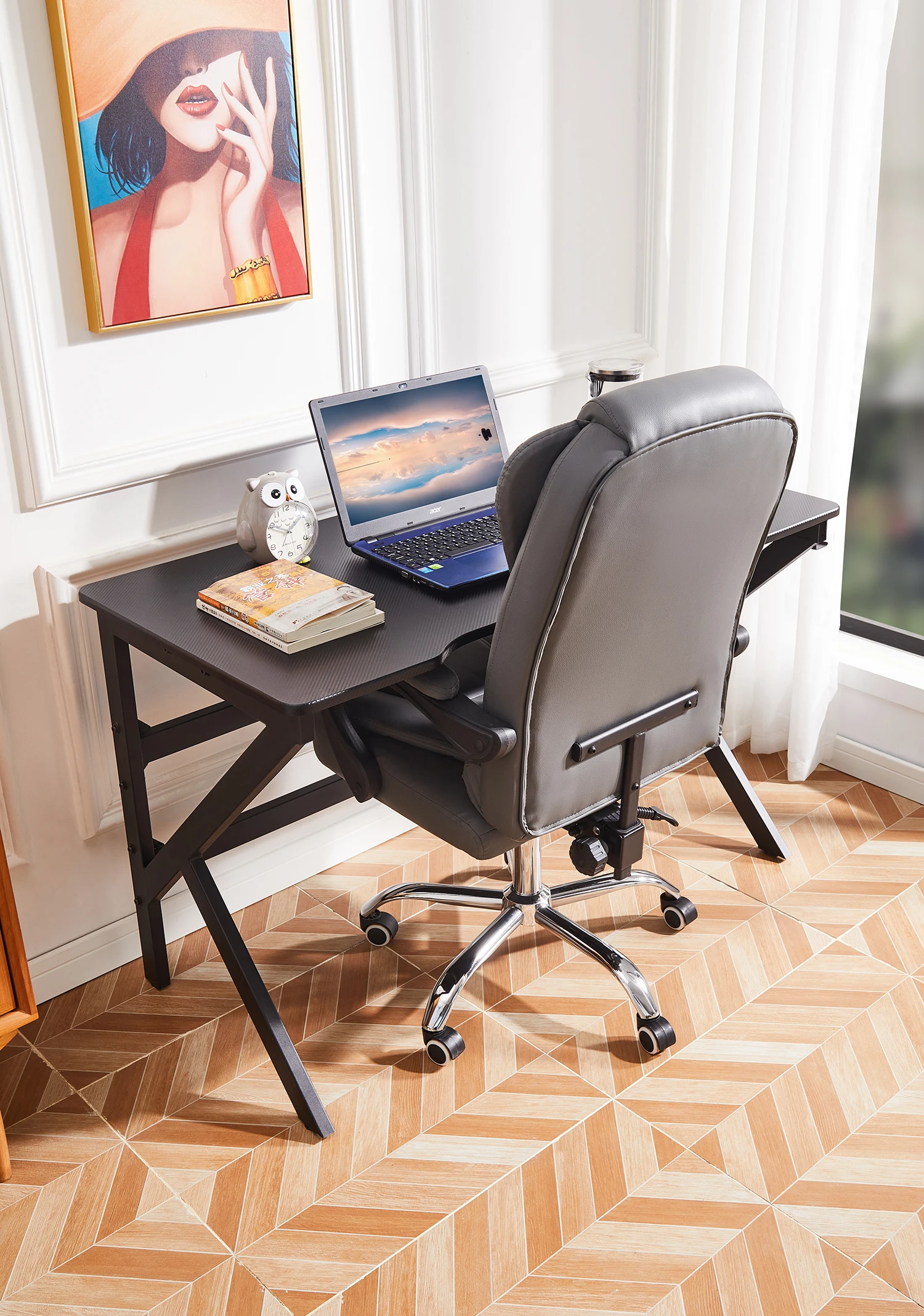 Китайская Современная эргономичная офисная мебель с высокой спинкой