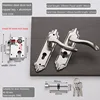 E Style 304SS (50*50 mortise lock) 1