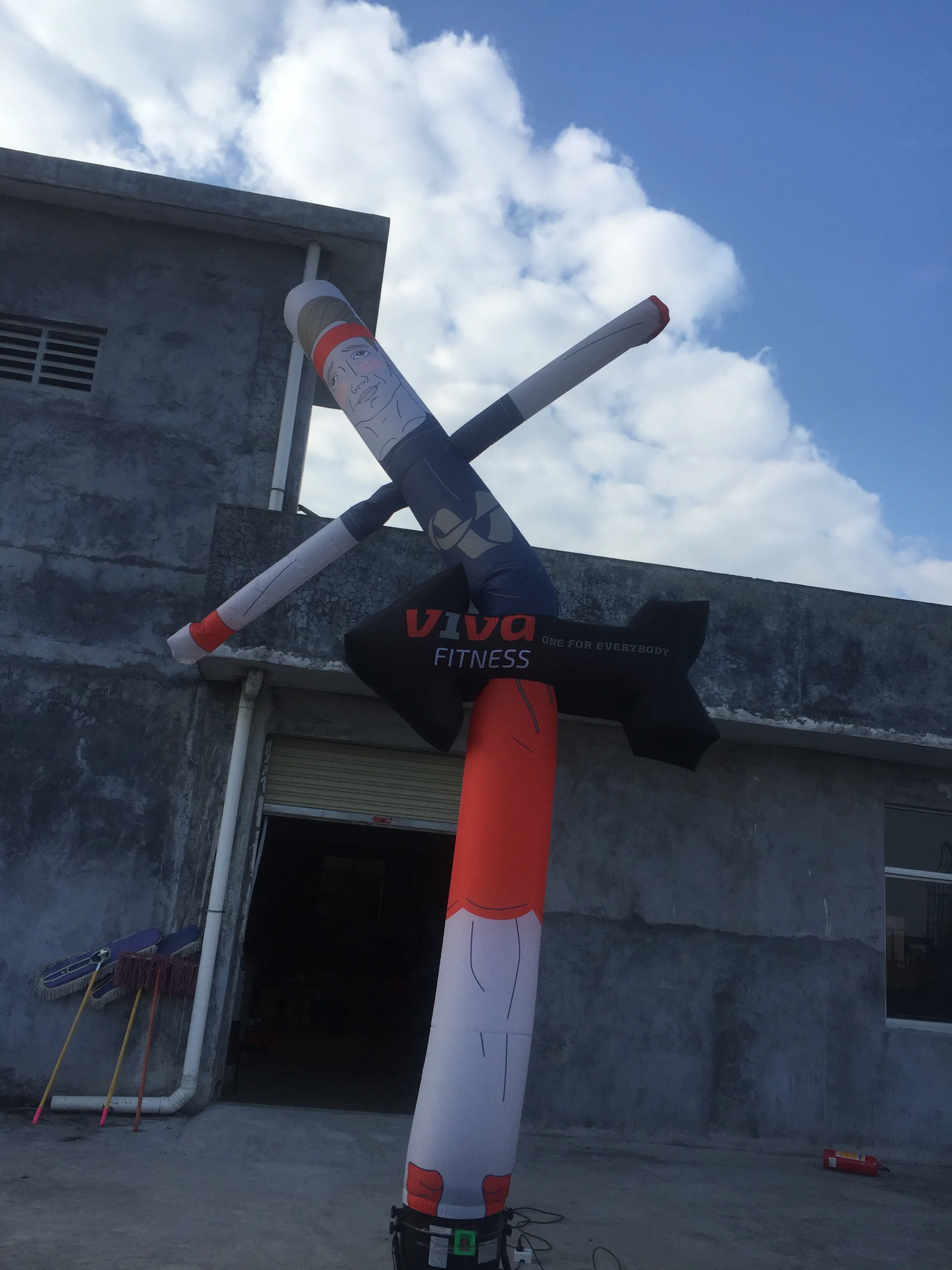Custom Design Advertising Inflatable Waving Hand air Dancer with Blower/inflatable air Dancer Cook