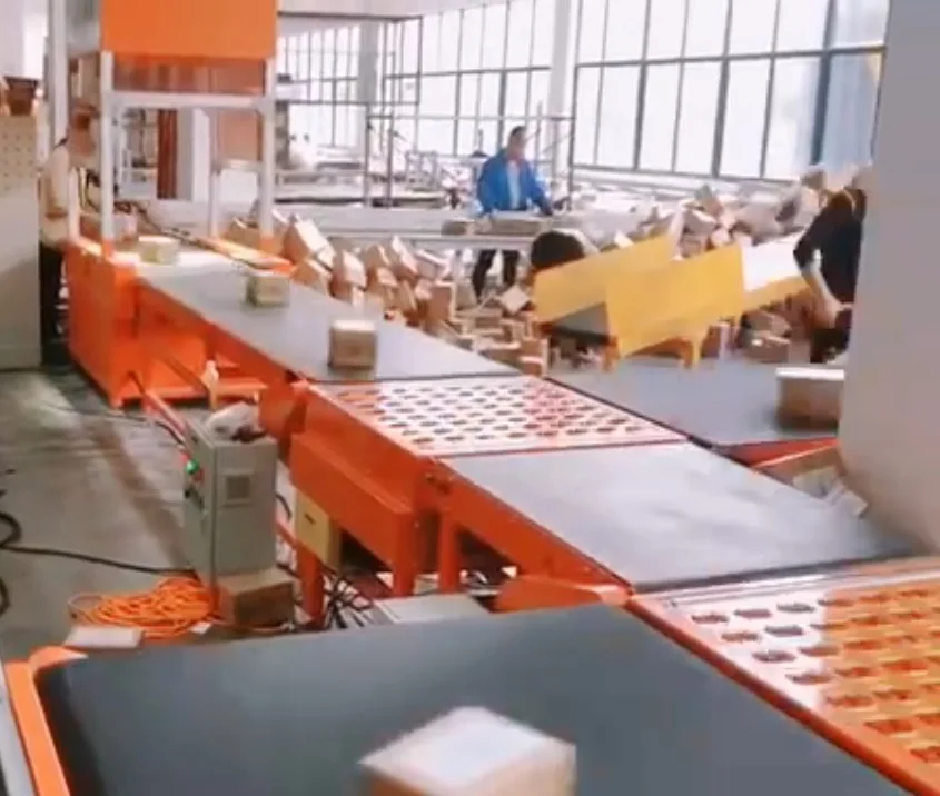 Mail Sorting Robot Auto Scanning and Sorting Machine E-commerce Courier Express Parcel Warehousing Sorting Machine