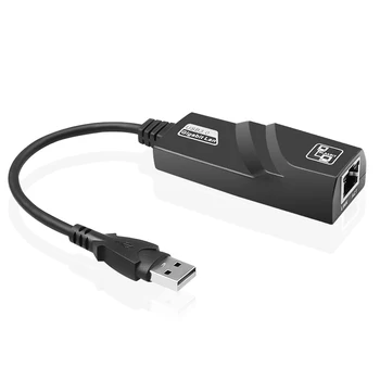 USB Hub USB 3.0 Hub to RJ45 LAN Ethernet Network Adapter For Apple Mac MacBook Air Laptop PC Docking Station