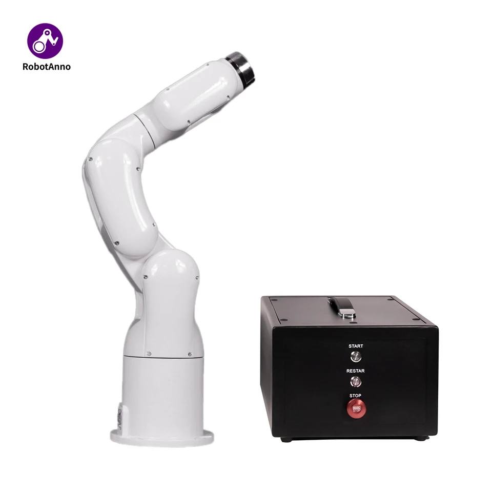 China Wholesale New RobotAnno 6-Axis Mini Industrial Robot Arm Gripper 3KG Load IP54 Protection CE Certified Gear Reducer