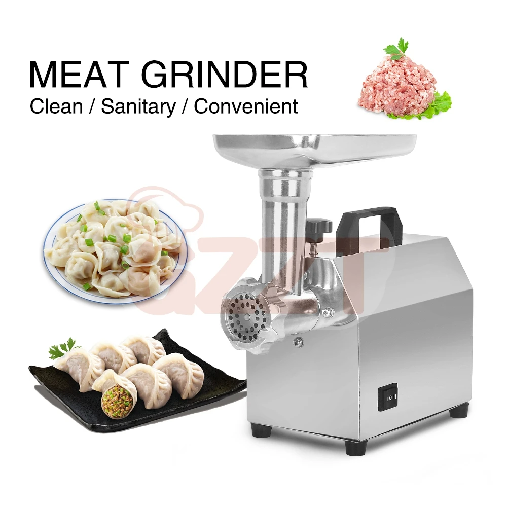 Stainless Steel Locked Powerful Home Kitchen Meat Mincer Slicer Grinder Machine Food Grinder Automatic Electric Meat Grinders - Image 3