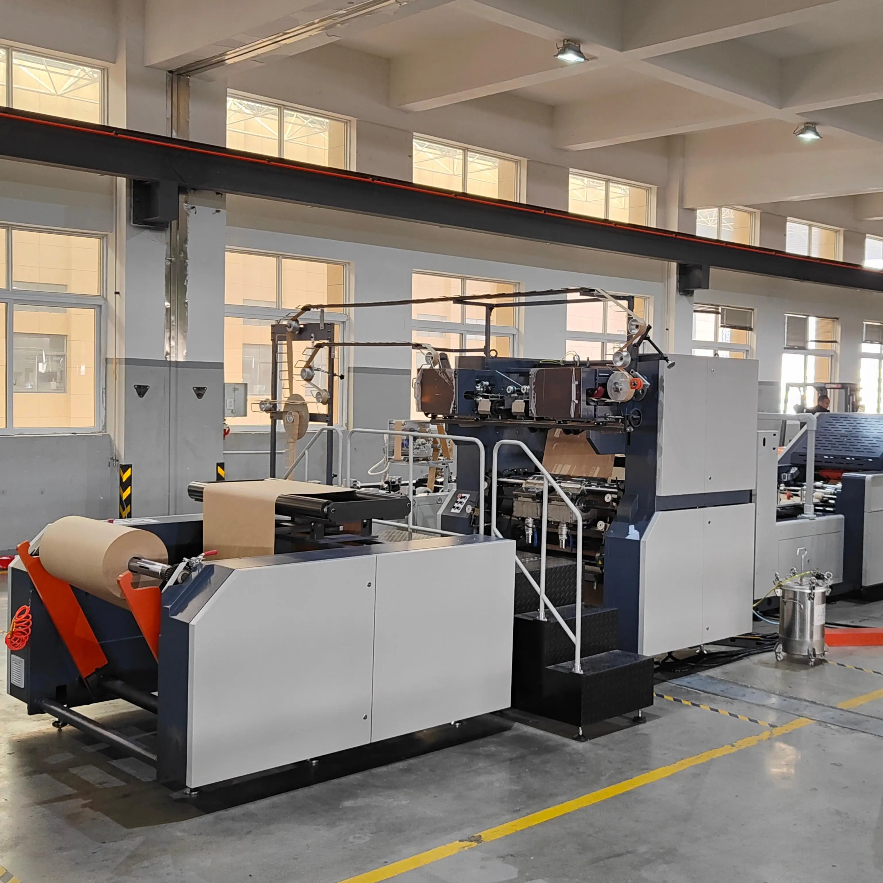 Cara Brand  Produce Paper Bag Eco-friendly Shopping Bag Making Machine for Sale Paper Bag Making Machine Nitto Manual Small