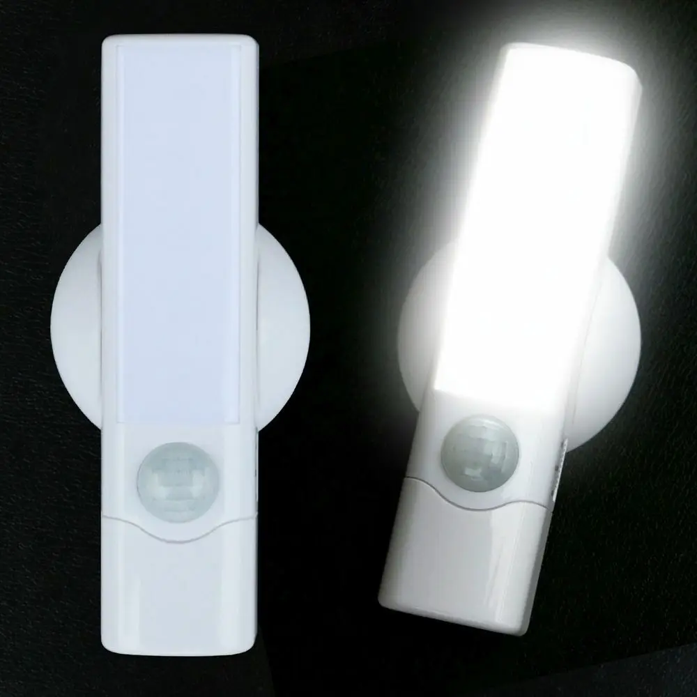 Modern Portable Battery LED COB Night Light Motion Sensor Wardrobe Closet Cabinet Light Table lamp details