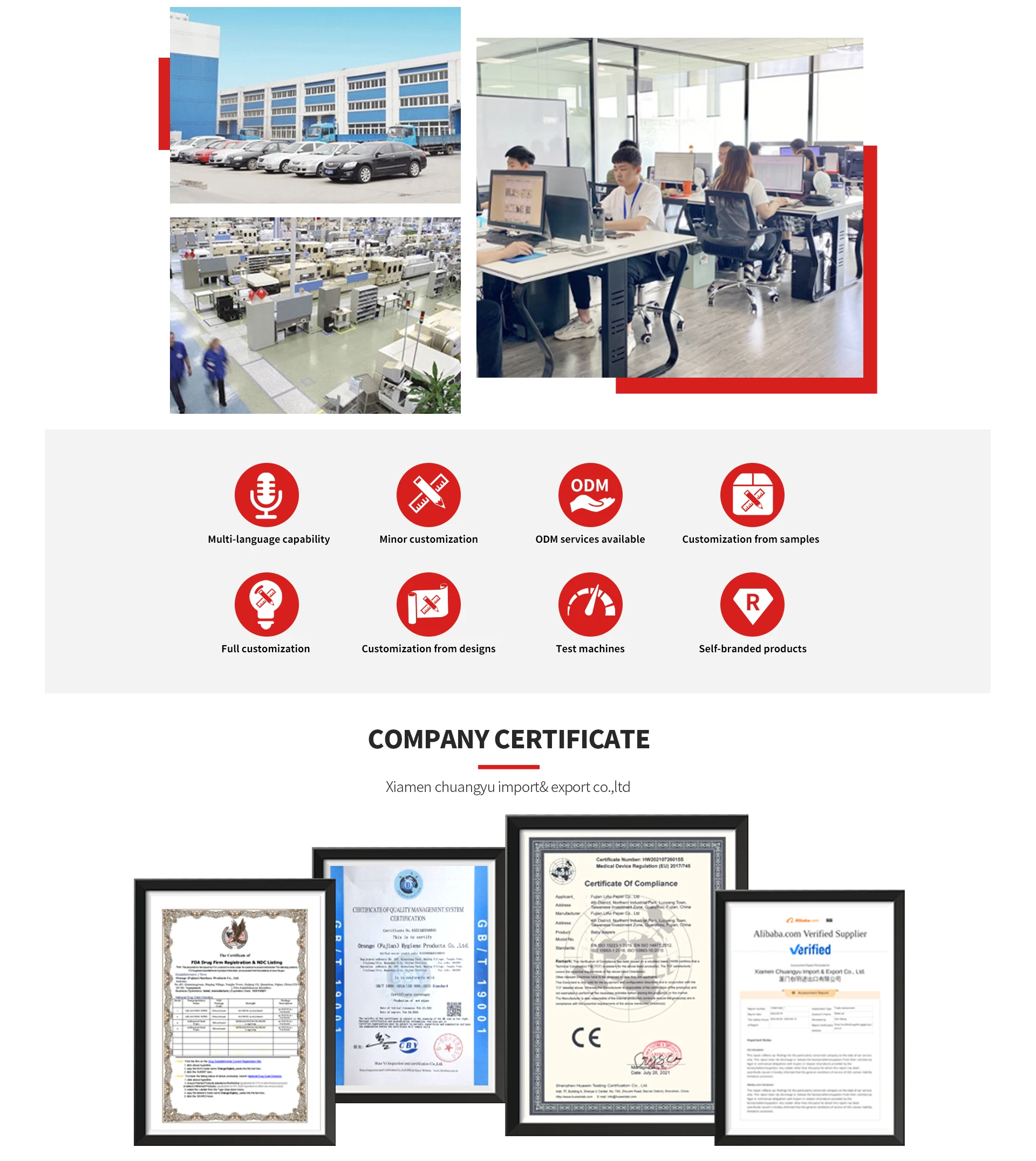 Xiamen Chuangyu Import & Export Co., Ltd.