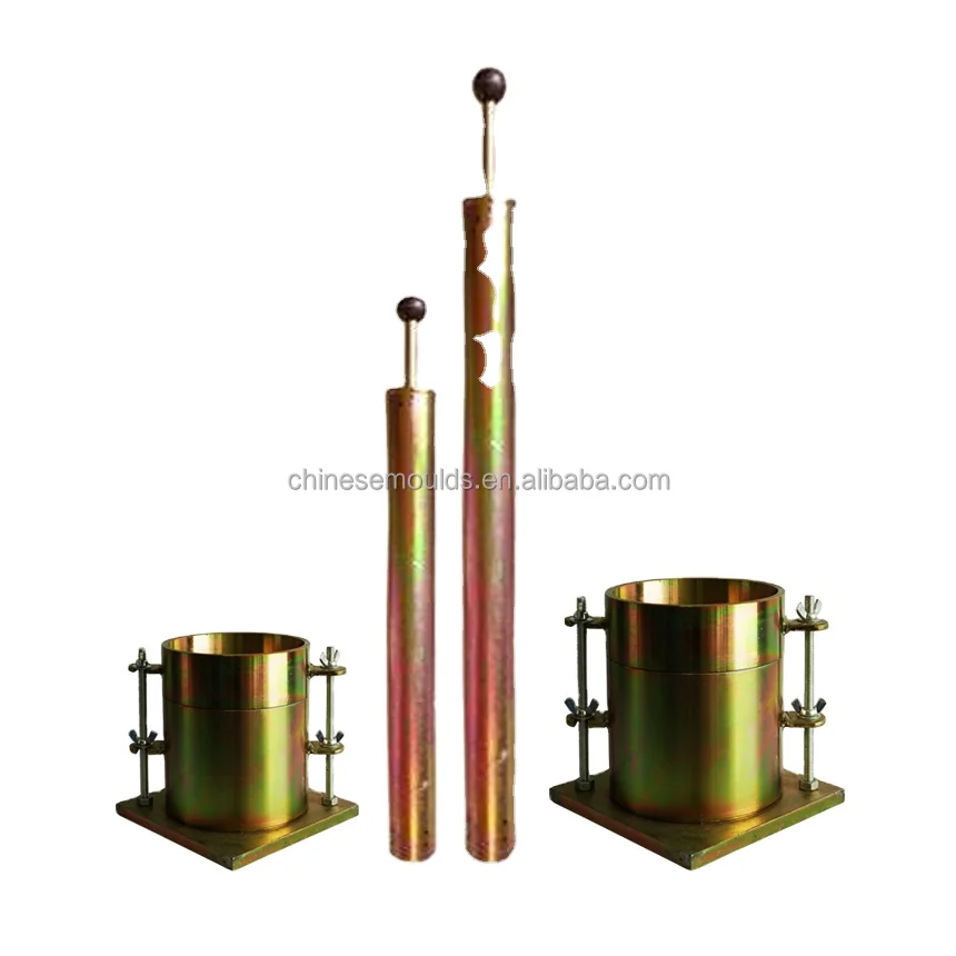 Proctor Molds Factory Price Proctor Soil Compaction test Equipment Set Proctor Moulds Rammers for Field Lab
