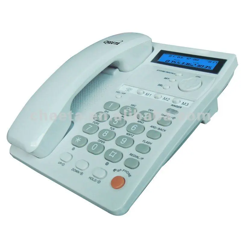 analog loud speaker corded telephone for dial