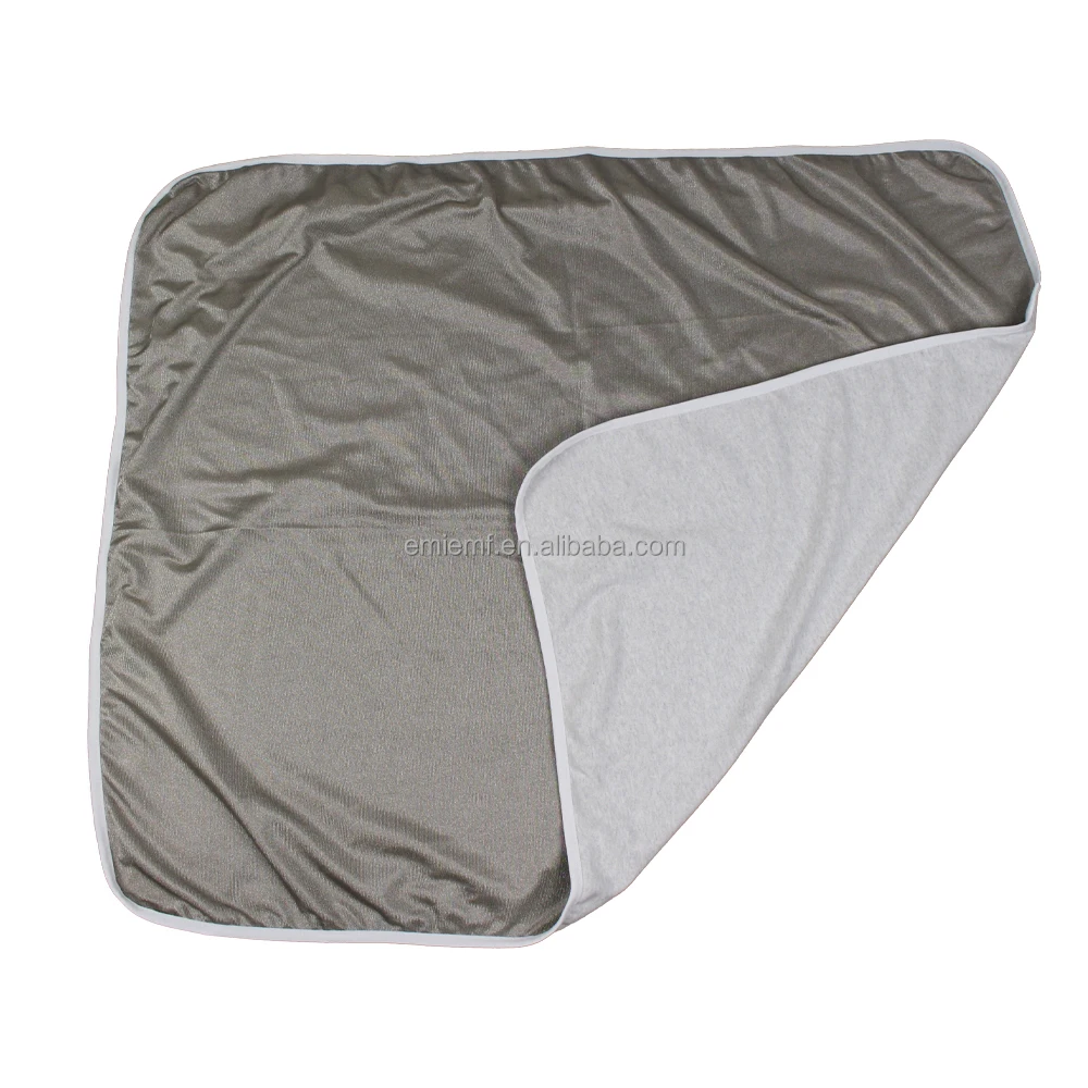ESD EARTHING  EMF Radiation Protection Bed Blanket,Organic Cotton, Anti-Radiation