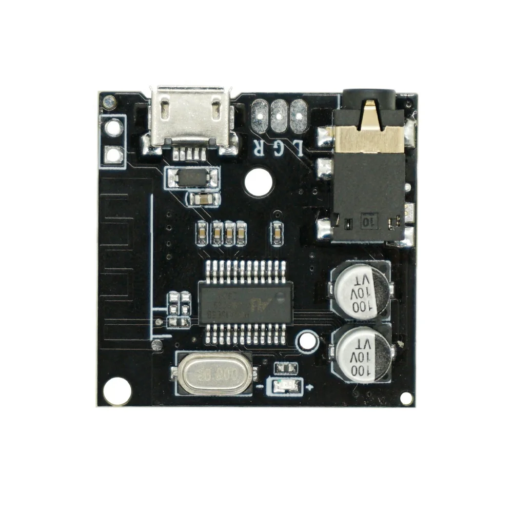 MP3 Bluetooth Module Decoder Board MP3 Player Module Wire Earphone Output Power Supply 3.7V-5V