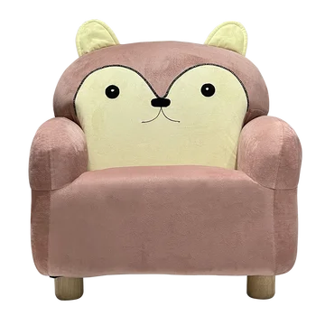 High Quality Children’s Furniture Sofa Shape Storage Stool for Kids Bedroom Room