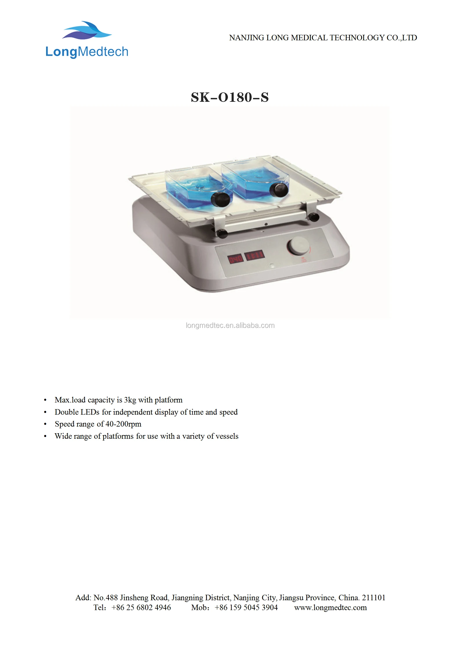 Microbiology Incubator Vibration Orbital Shaker With Max. Load 3kg Buy Led Digital Orbital