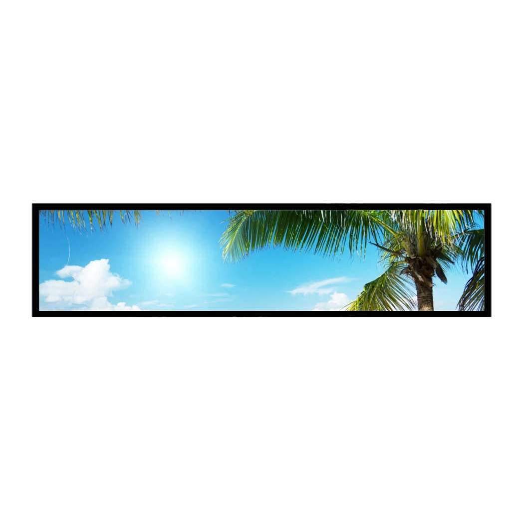 AUO 43 inch 1920*360 Stretched Bar LCD Display P430IVN01.0-ZL Advertising Screen supplier