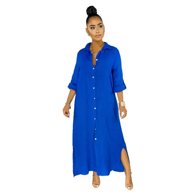Shop Our Collection of Women's Maxi Shirt Dress - Sexy & Loose