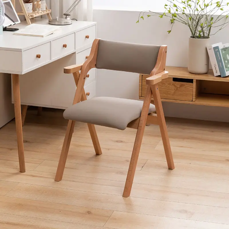 Scandinavian Modern Foldable Wooden Armrest Dining Folding Chair Buy   H10286b107fe740f18cbbc89b36c617cbE 