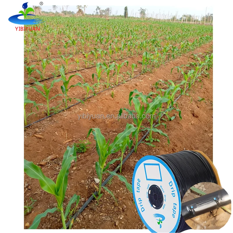 Water Irrigation System for Farm 16 mm Drip Tape 1500m Roll Agricola Sistema De Riego Por Goteo