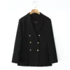chaqueta de traje negro