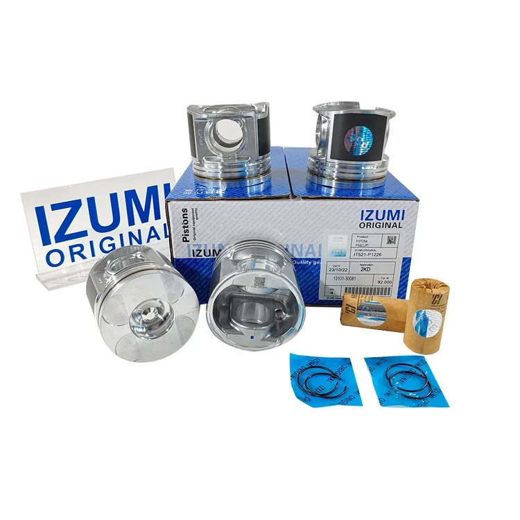 IZUMI ORIGINAL 3TNV76 4TN76 Piston Diesel Engine Piston For YANMAR