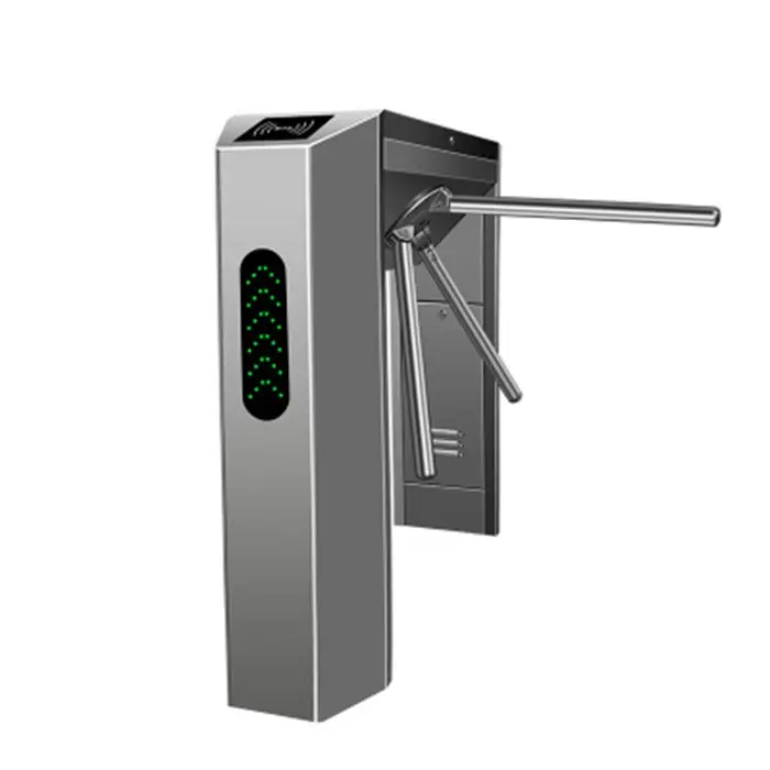 turnstile gate mechanism Access Control Visitor Barrier Gate semi automatic tripod turnstile mechanism
