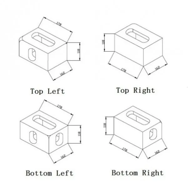 Shipping Container Material corner casting