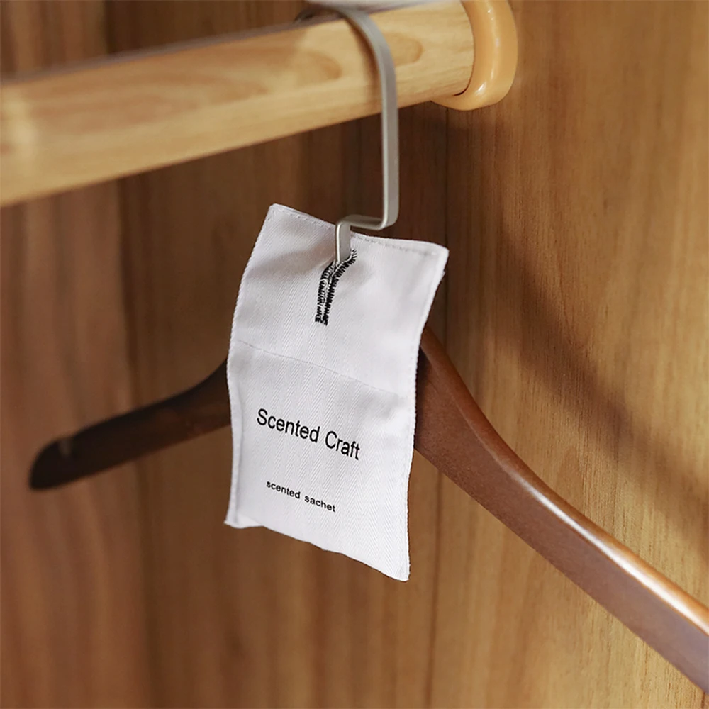 product simple design custom made brand unique linen fabric small bag scented sachet aroma diffuser sachets-6