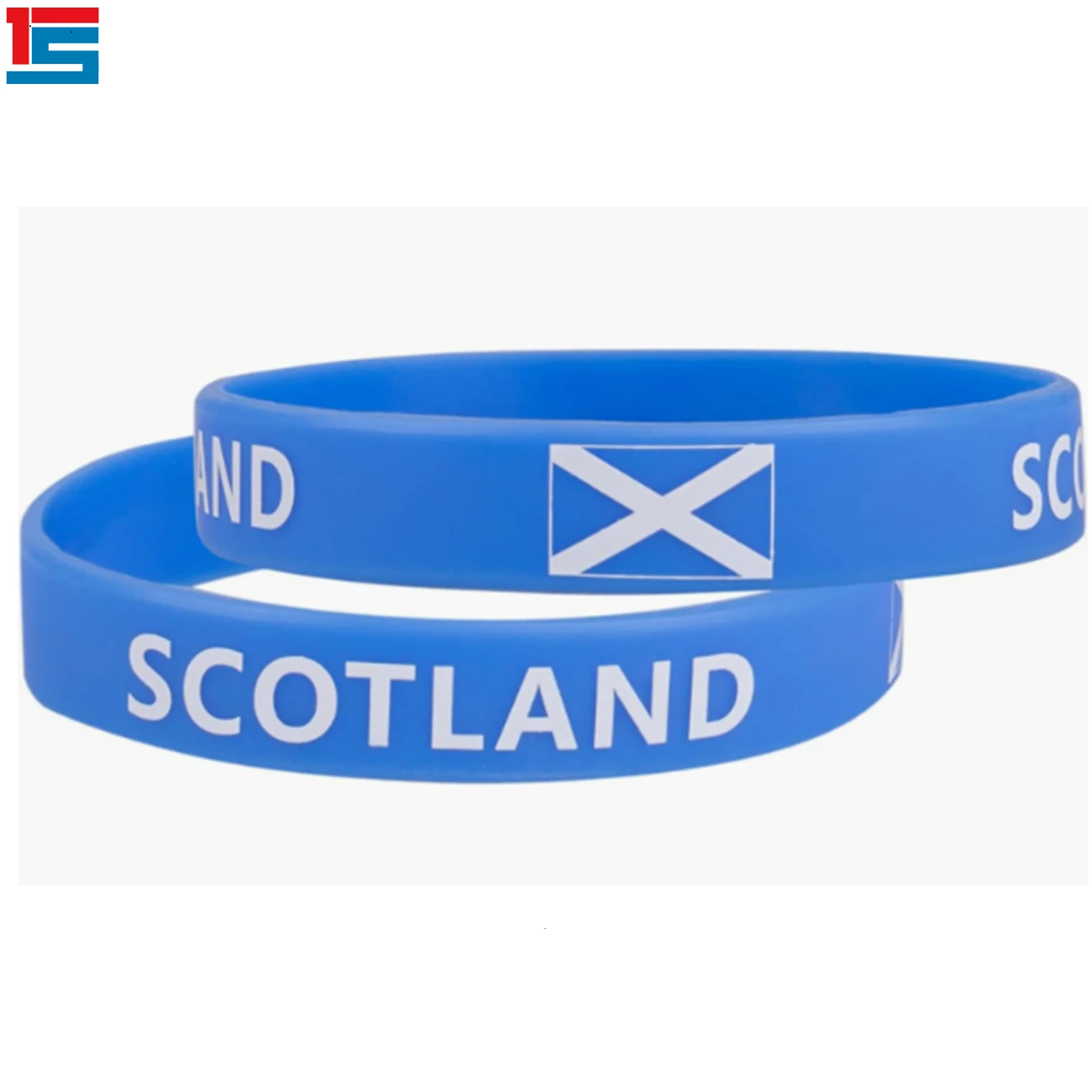 Promotion Custom World Countries Flag Wrist Bands Romania Silicone Bracelets Wrist Band for Sports Team