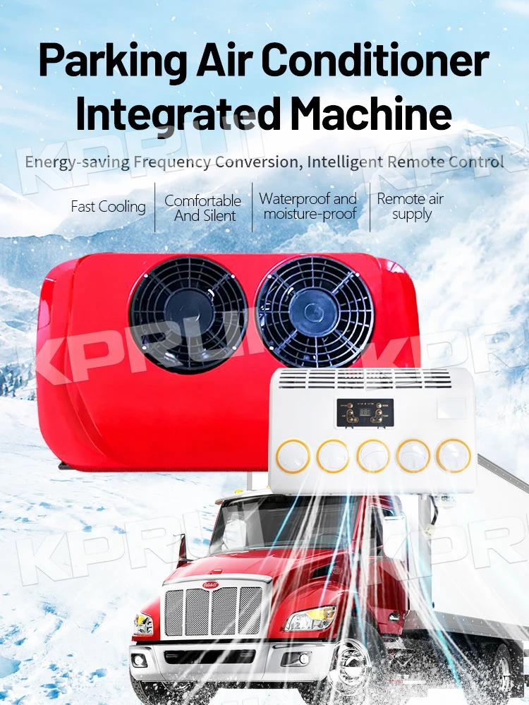 Factory Price 2022 New Style Truck Cabin Air Conditioning Systems 12v