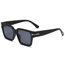 Low MOQ Square Sunglasses Big Frame Gafas De Sol Luxury Brand Sunglasses TOM Square Sunglasses For Women