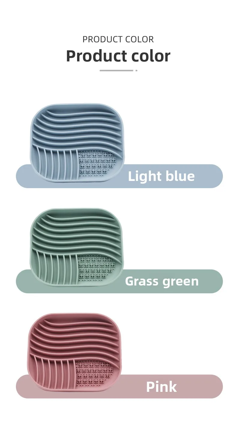 Food Grade Silicone Sustainable Pet Slow Feeder Food Licking Bowls Microwave Dishwasher Safe supplier