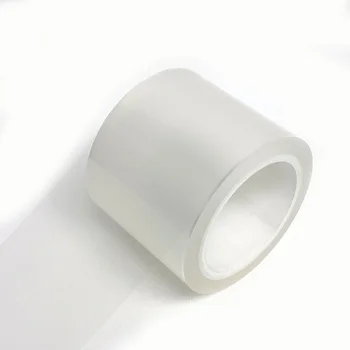 Customize paste and peel easy scratchproof Acrylic adhesive 50mic opp protective packing plastic roll
