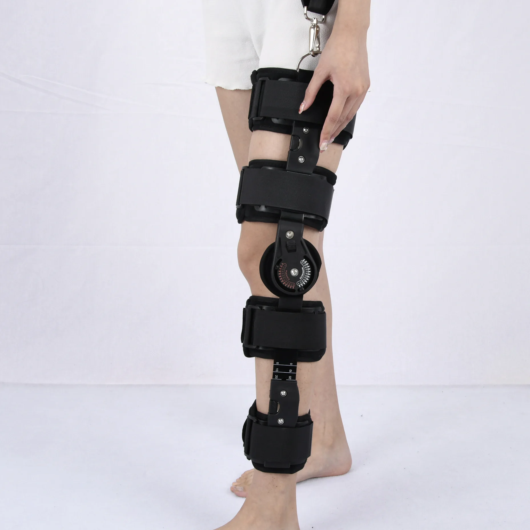 Medical One-piece Adjustable Leg Fracture Rehabilitation Equipment Knee ...