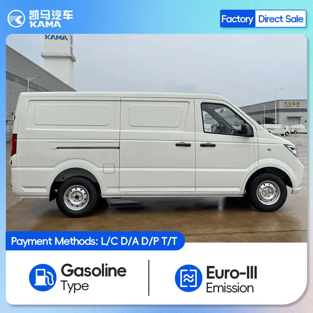 KAMA Transporter левый 4x2 бензин мини закрытый свет грузовой фургон транспорт для товаров и продуктов