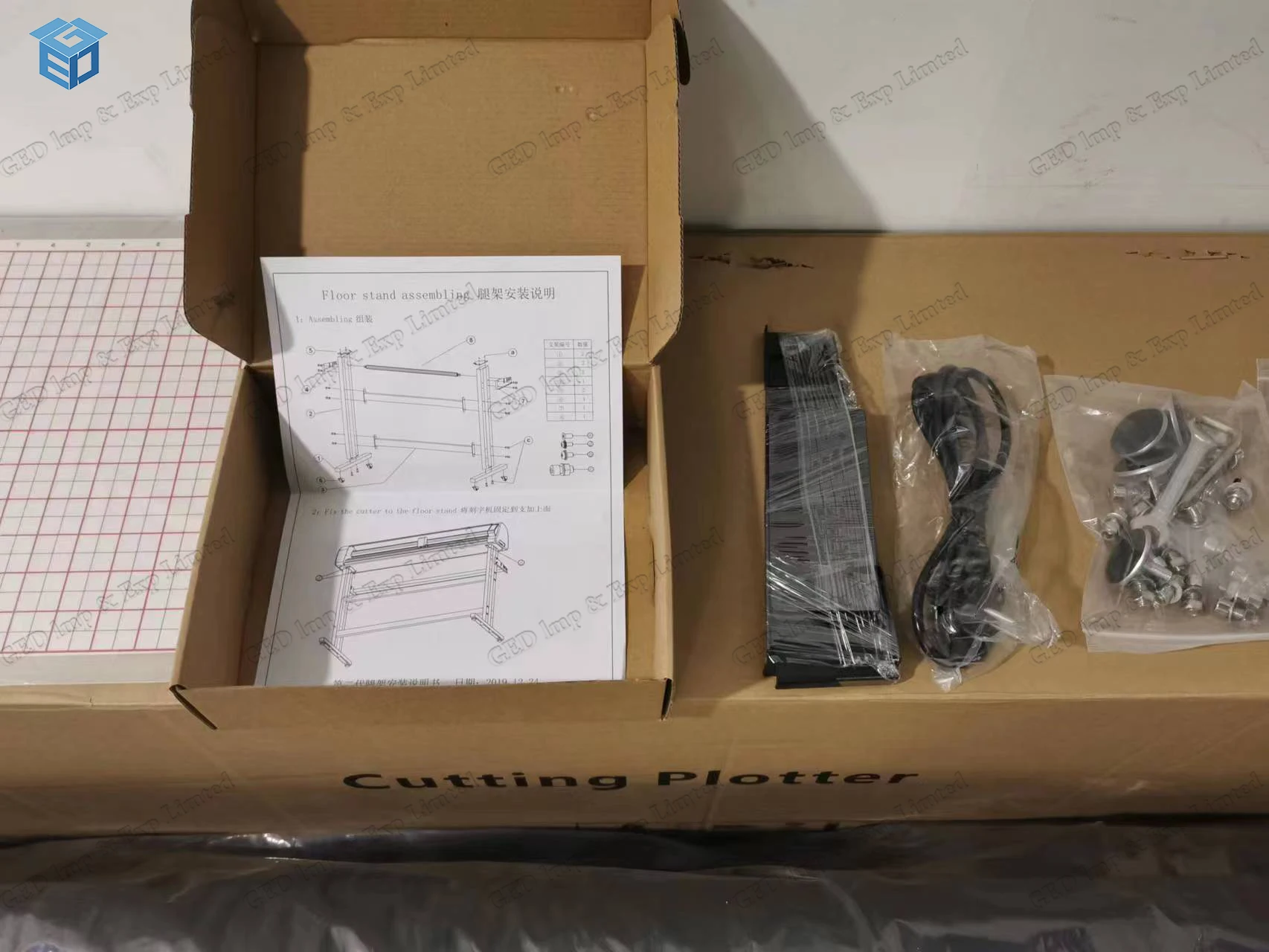 Guangzhou Skycut V48 única cabeça cortador plotter com Signmaster