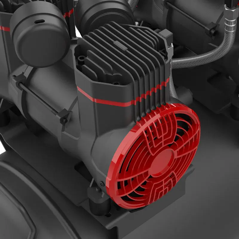 Auarita Silent DC Oilless Air Compressor 220v Silent Price Made in China Oil Free Air Compressor 50L