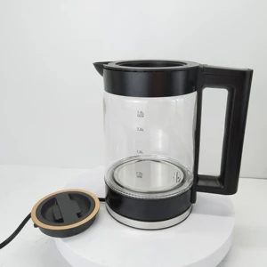 Stylish Durable 1.8L Glass Electric Kettle Mini Cordless Water Boiler Rapid Heating for Home Kitchen Use 220V Portable Electric
