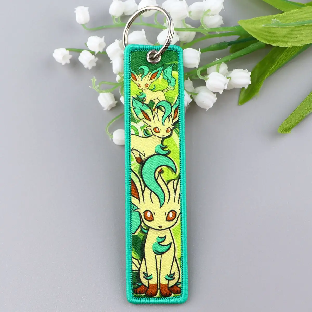 Wholesale Cartoon Pocket Monster Key Ring - Woven Fabric Anime Keychain ...