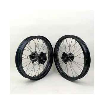 For KTM SX85 Motorcycle  wheels Spoke Wheels Supermotard Rims Product Customized Accept Aluminum Alloy Anodized Spoke Wheels