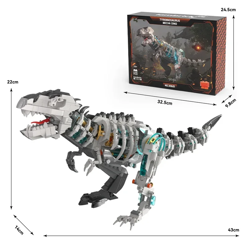 ブロックセットiambrick 30601メカ恐竜レンガTyrannosaurusRexモデル