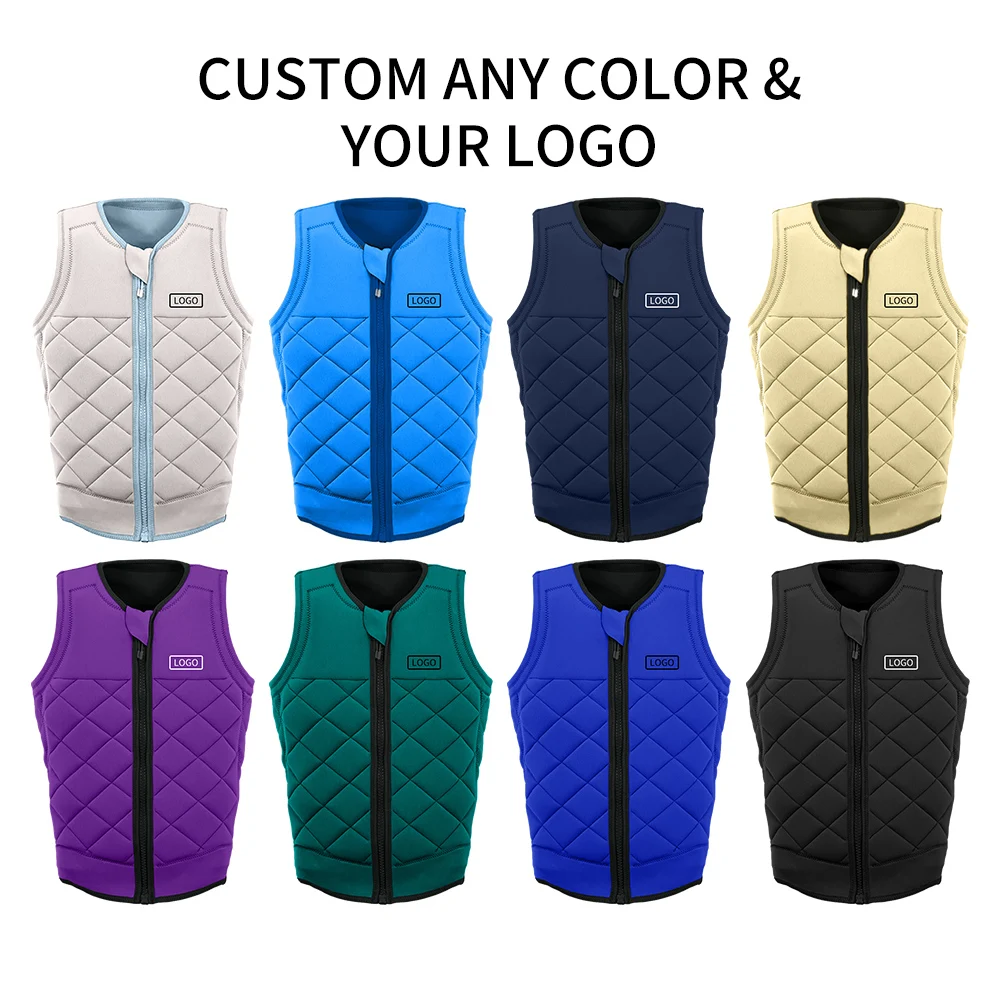 Custom Light Wakeboard Impact Vest - Prozipca Life Jacket