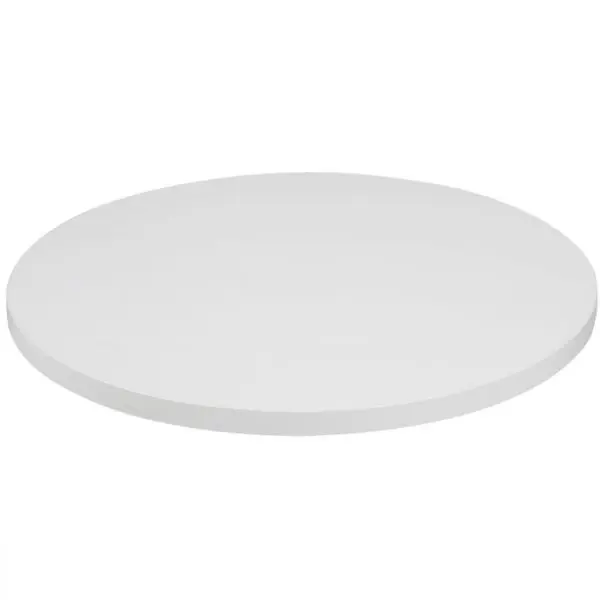 Lifepursue Laminate Mdf Square Table Top Black Solid Color Customize