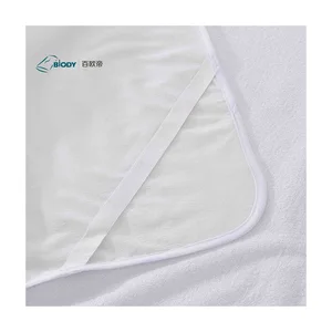 Microfiber Terry Mattress Pad Protector Hot Sale king Sized Mattress Pads and Topper for Hotel