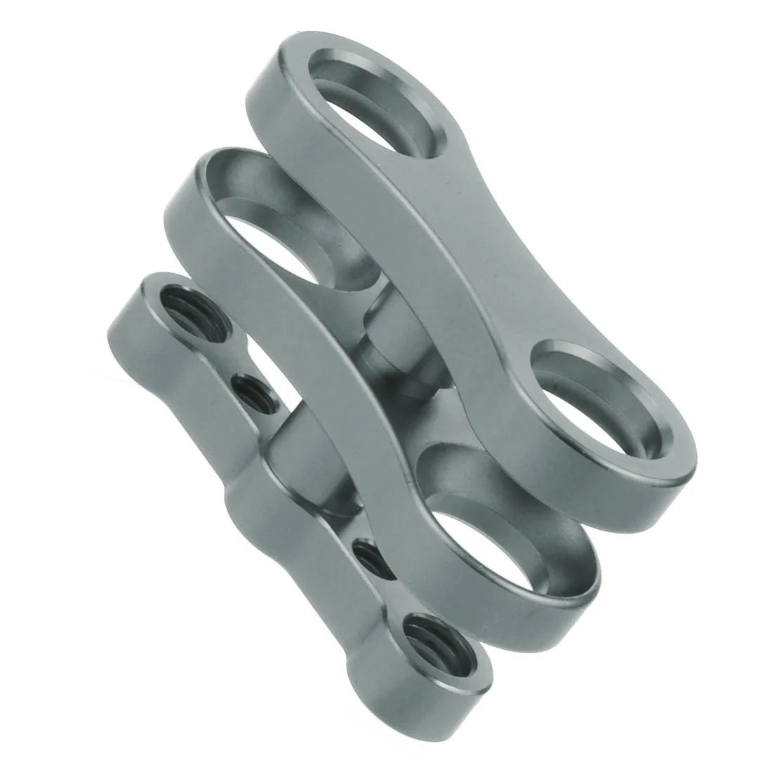 Ball Clamp Mount x 4 stuks, MINIFOCUS 360 ° Clip Adapter Beugel Houder voor Actie Sport Camera Onderwater Behuizing Duiken Licht Arm Verbonden Accessoires