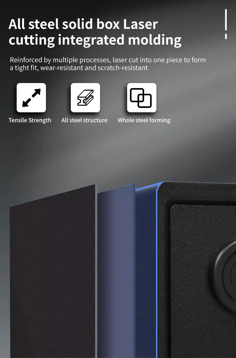 CEQSAFE Home Digital In-Floor Safe Hidden Wall Safe Box Top Opening Drawer Safe factory