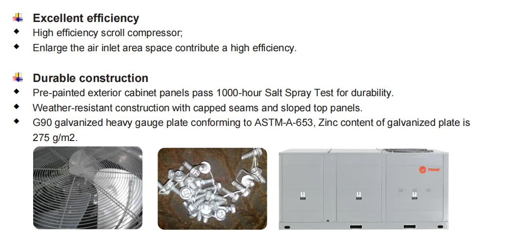 Packaged Unit, R-410A, 220-230V, 1.8-12.6KW - detail 10