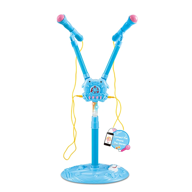 Новые многофункциональные регулируемые по высоте микрофоны с микрофоном Детские музыкальные игрушки