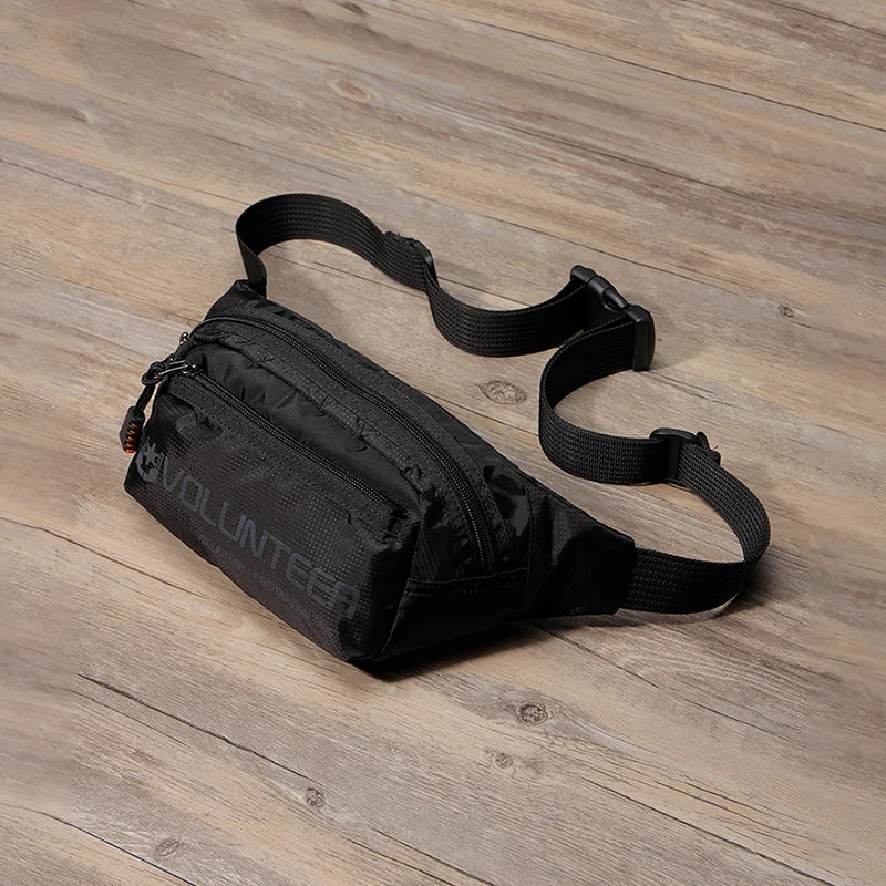 Adjustable Strap Outdoor Waterproof Camping Front Pouch Utility Waist Bag Chest Bags for Men
