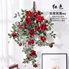 Colgante de pared de rosa auspicioso - Rojo