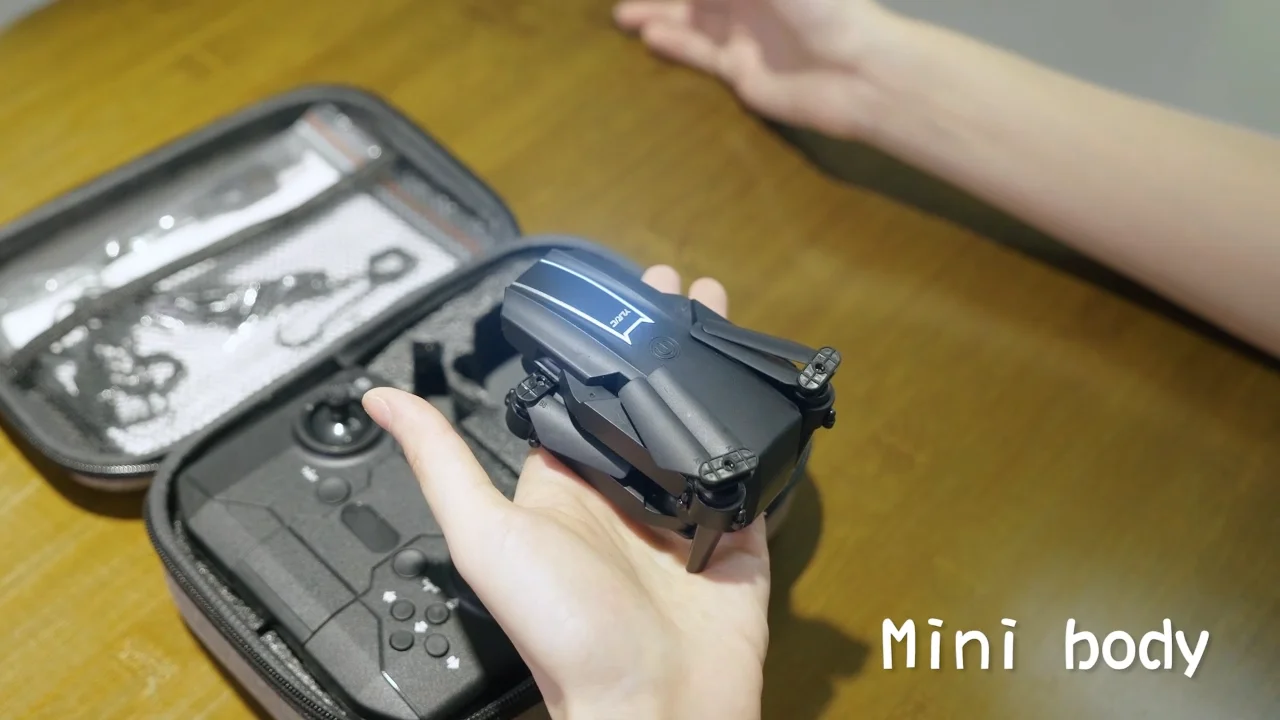 Mini Drone Small Size Body 10 Minutes Flight Time 4k Dual Camera Double